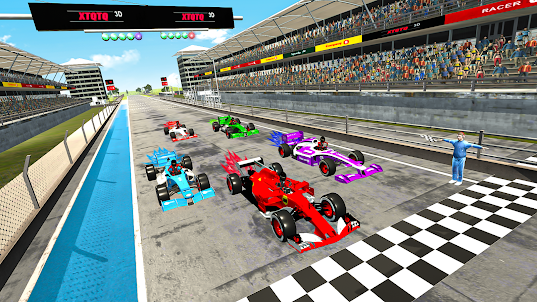 Real Formula Car Race Car Game