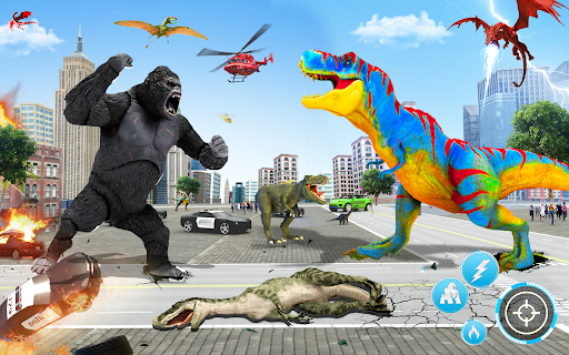 Dino Vs Gorilla Rampage Screen 3