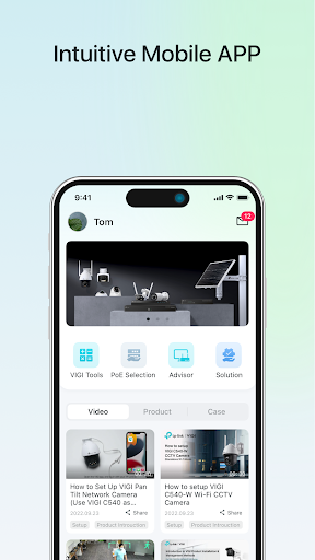 Android application TP-Partner screenshort