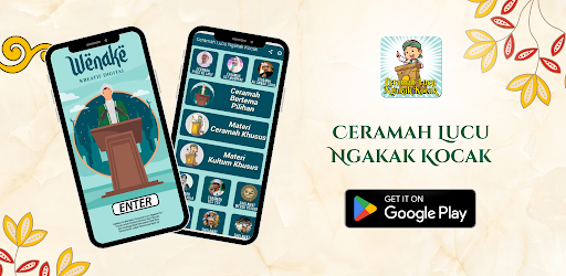 Android application Ceramah Lucu Ngakak Kocak screenshort