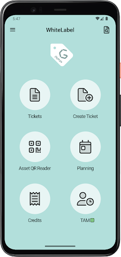 Android application Gapp White Label Demo screenshort