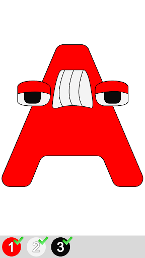 تطبيق Alphabets Lore Coloring Book برو2