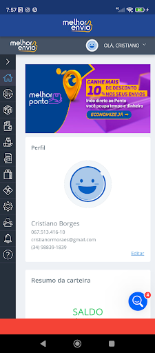 MelhorEnvio Screen 3