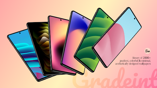 Smudgess - Gradient Wallpapers Tangkapan layar