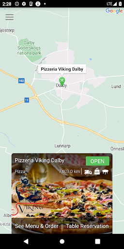 Pizzeria Viking Dalby Screen 2