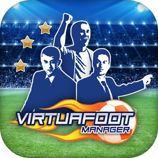 Virtuafoot Football Manager logo