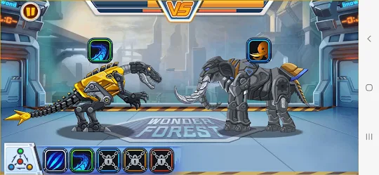 Dino Robot Fighting