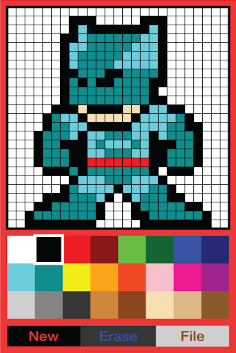 8 Bit Paint Pixel Art Maker By Komol Panyasophonlert Google Play United States Searchman App Data Information