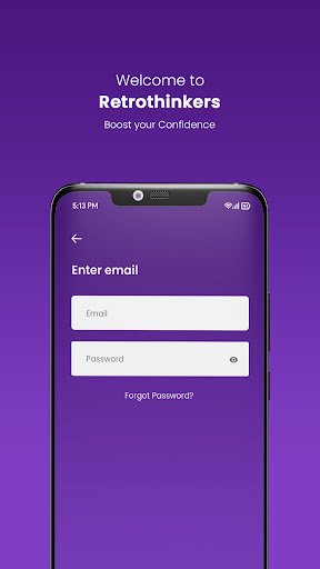 Android application Retrothinkers screenshort