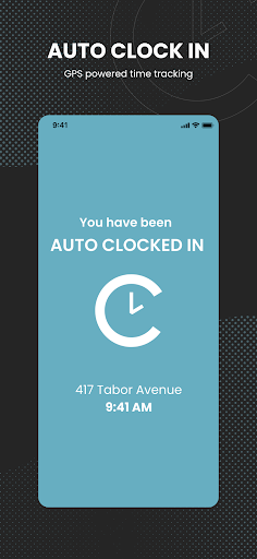 Screenshot of ConstructionClock Time Tracker