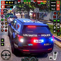 voiture de police extrême