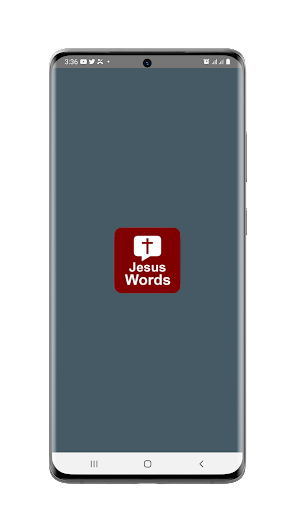 Android application Jesus Words screenshort