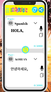 Translator Spanish-Korean
