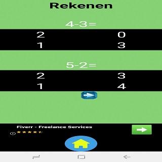 Rekenoefeningen Screen 3