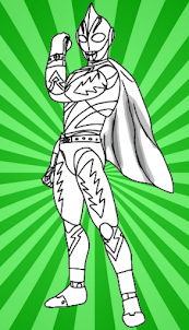 Ultra man Coloring pages
