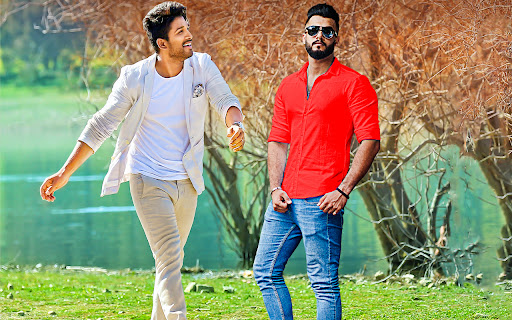 Allu arjun photo editor frames Screen 2
