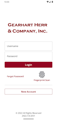 Android application Gearhart Herr & Company Online screenshort
