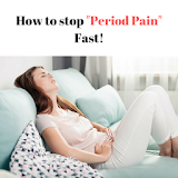 PERIOD PAIN - HOW TO STOP PERIOD PAIN FAST icon