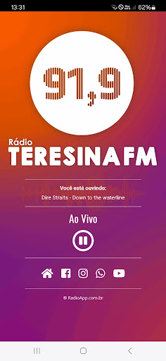Android application TeresinaFM screenshort