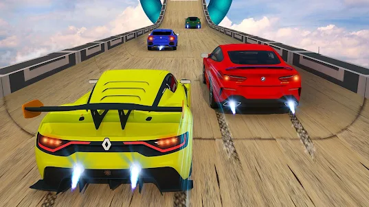 楽しいカーゲームスタント：カーランレーシングプレイレース3D
