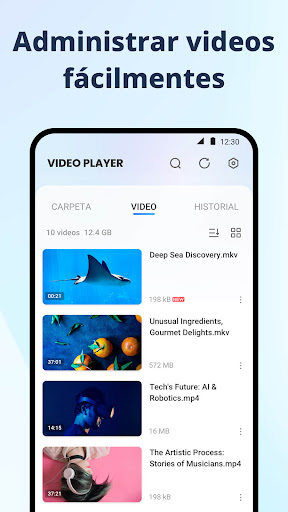 Reproductor de vídeo HD screenshot 4