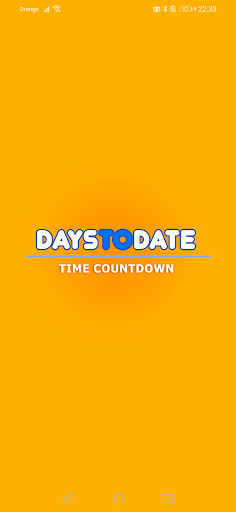 Android application DaysToDate: Time Countdown screenshort