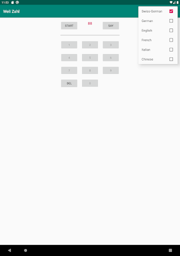 Swiss-German Number Trainer