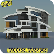 Map Modern Mansion : Luxury House