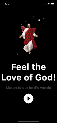 Android application Bible Words for me screenshort