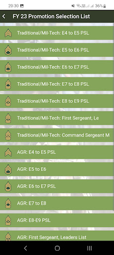 Tennessee National Guard Screen 3