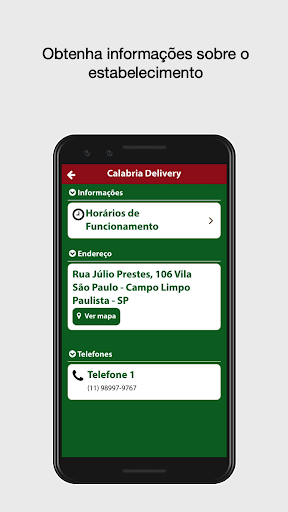 Calabria Delivery Screen 3