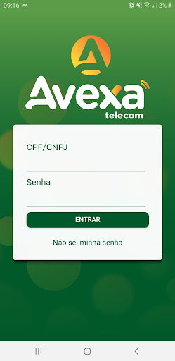 Android application Avexa Telecom screenshort