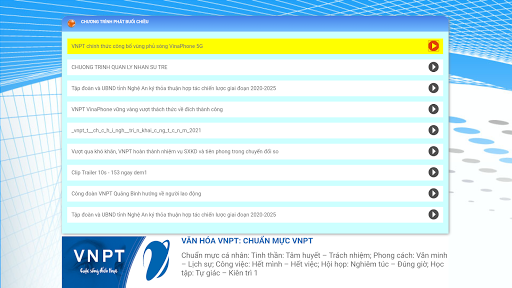 Android application VNPT Local Media screenshort