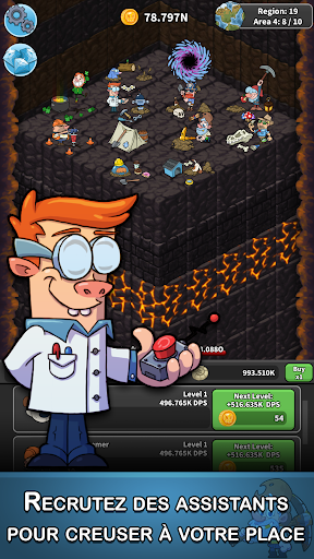 Code Triche Tap Tap Dig - Idle Clicker Game  APK MOD (Astuce) 3