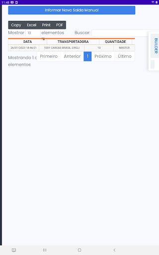 Android application SetPallet screenshort