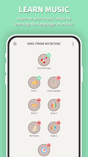 Android application Notysing screenshort