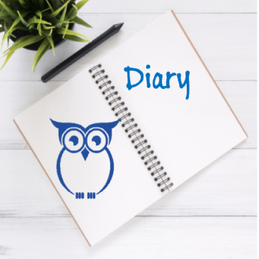 부엉일기(Owl Diary) - 일기장, 메모 logo