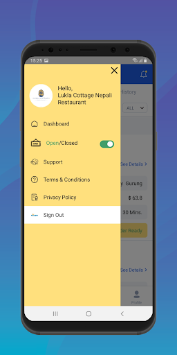 Foocery Merchant Screen 3