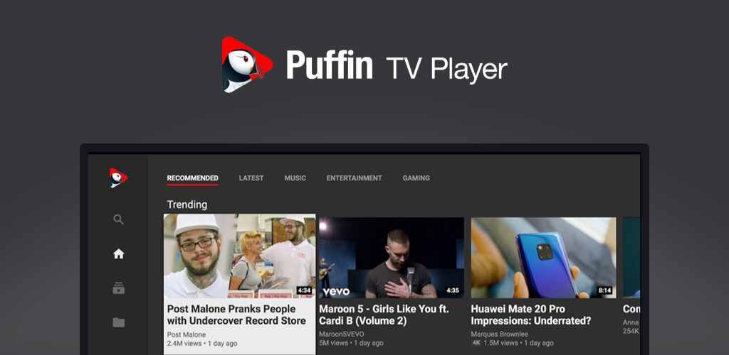 Puffin Tv Player - Phiên Bản Mới Nhất Cho Android - Tải Xuống Apk