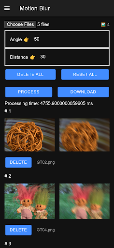 Android application PixVortex screenshort