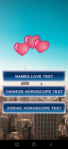 Android application CupidCal - Love test for cupid screenshort
