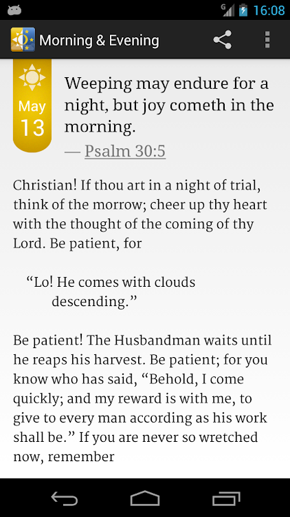 Morning & Evening Devotional - 2.5.2 - (Android)