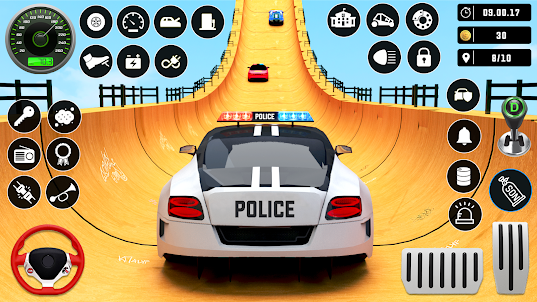 GT Car Stunts 3D Police Games