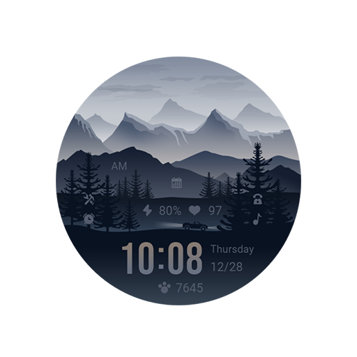 Jungle Mist For Wear OS