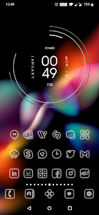 Neon-W Icon Pack v1.8 APK Patched