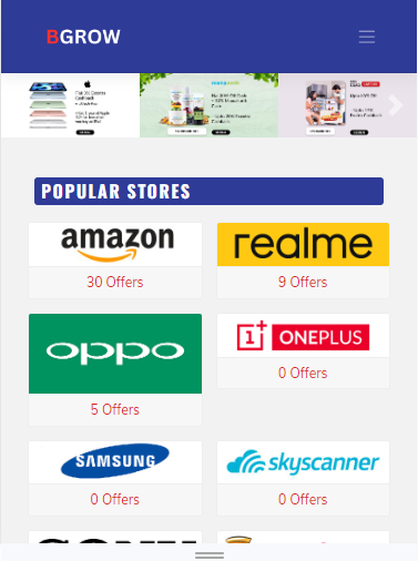 Android application BGROW screenshort