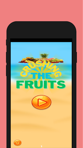 Android application Crushing The Fruits screenshort