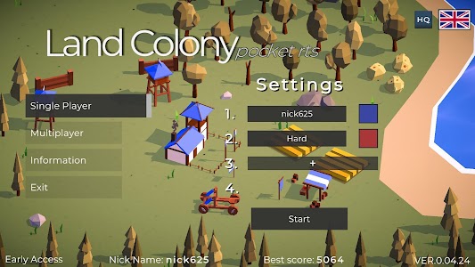 Land Colony: pocket RTS Unknown