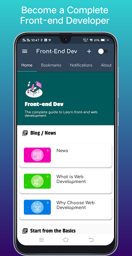 Screenshot of Learn Frontend Web Dev [PRO]