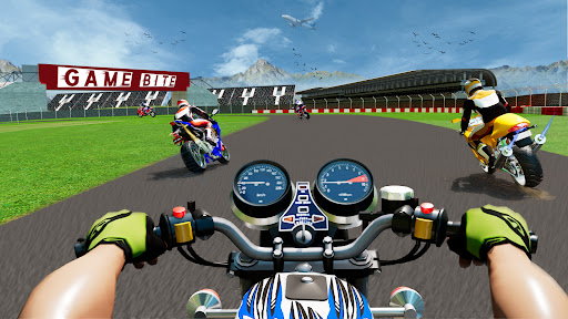 Bike Racing Games-Bike Race 3D Screen 3